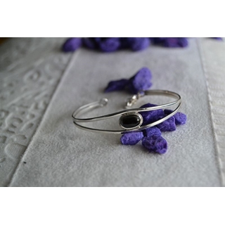 Pulsera en Plata y Azabache, colección Diana - Imagen 2